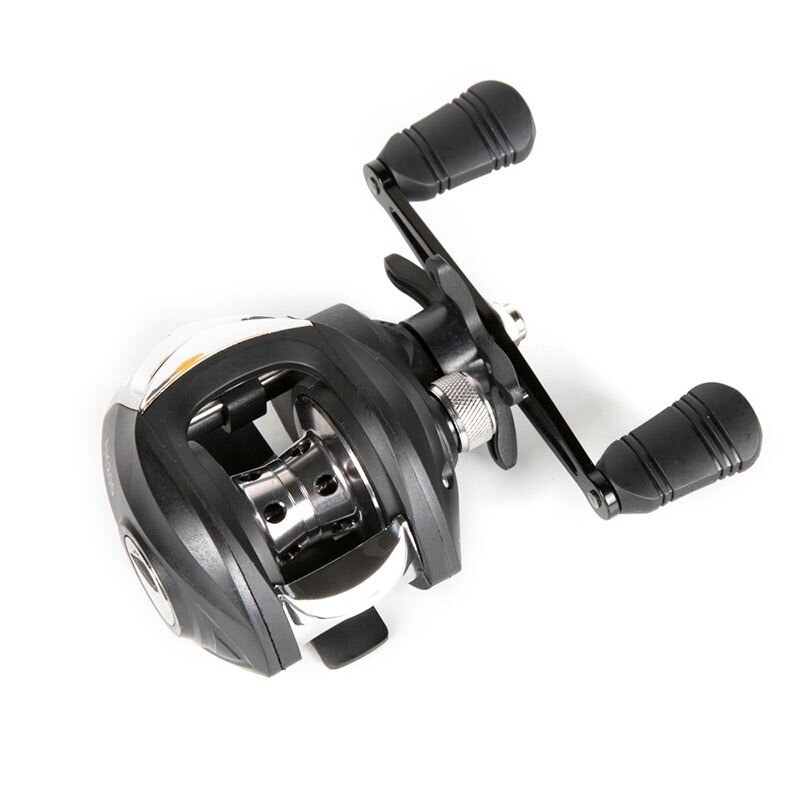 Metal fishing reel - winding ring - ultra light - magnetic brake - right / left handed - 7.2:1 - 8KGTools
