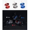 Metal fishing reel - winding ring - ultra light - magnetic brake - right / left handed - 7.2:1 - 8KGTools