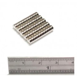 N35 - neodymium magnet - round disc - 4mm * 2mm - 100 piecesN35