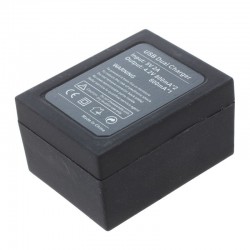 Battery charger - dual slot - with USB cable - for GoPro 5 / 6 / 7Battery & Chargers