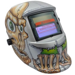 Auto darkening welding helmet - skull handsHelmets