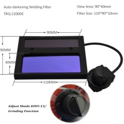 Auto darkening welding helmet - skull handsHelmets