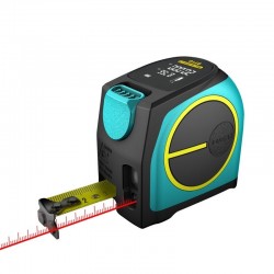 DT10 - 2-in-1 laser rangefinder - with digital LCD display - measuring tapeMeasurement