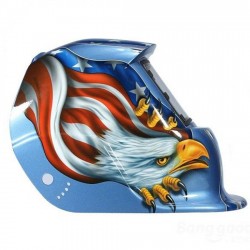 Solar welding helmet - auto darkening - American eagleHelmets