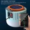 Camping / tent light - portable - solar - LED - super bright outdoor lamp - with remote control - waterproofSolar lighting