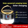 Camping / tent light - portable - solar - LED - super bright outdoor lamp - with remote control - waterproofSolar lighting