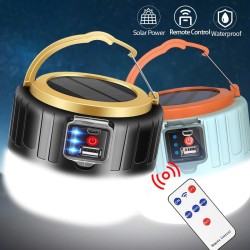 Camping / tent light - portable - solar - LED - super bright outdoor lamp - with remote control - waterproofSolar lighting