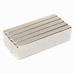 N52 - neodymium magnet - strong block - 40 * 10 * 4mm - 5 piecesN52