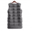 Elegant sleeveless coat - fur vestJackets