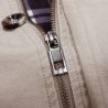 Long hooded jacket - windbreaker - with zipper / buttonsJackets