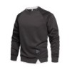 Classic sweatshirt - o-neck pullover - fake two piecesHoodies & Sweatshirt