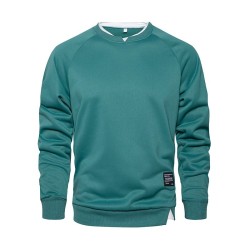 Classic sweatshirt - o-neck pullover - fake two piecesHoodies & Sweatshirt