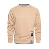 Classic sweatshirt - o-neck pullover - fake two piecesHoodies & Sweatshirt
