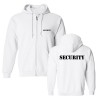 Stylish hoodie - fleece jacket - with zipper / pockets - SECURITY letteringHoodies & Sweatshirt