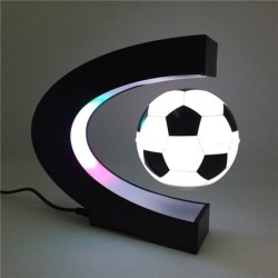 Magnetic levitation - floating football - night lamp - LEDStatues & Sculptures