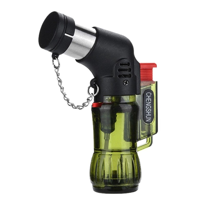 Mini butane lighter - jet flame - windproof - with capLighters