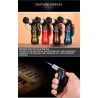 Mini butane lighter - jet flame - windproof - with capLighters