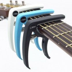 Plastic guitar capo - for 6-string instrumentGuitars