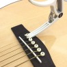 Plastic guitar capo - for 6-string instrumentGuitars