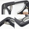 Plastic guitar capo - for 6-string instrumentGuitars