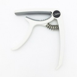 Plastic guitar capo - for 6-string instrumentGuitars