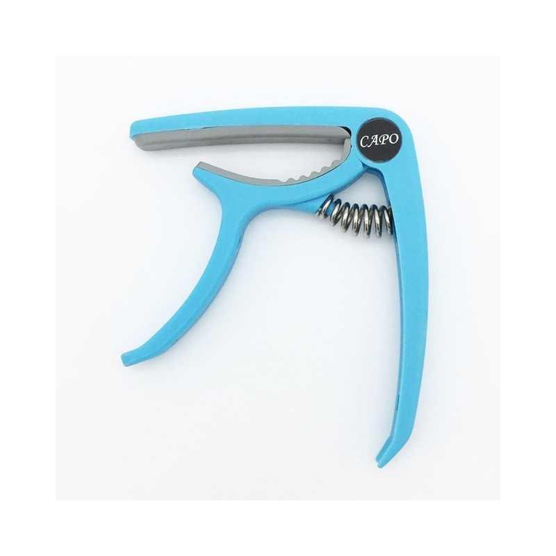 Plastic guitar capo - for 6-string instrumentGuitars