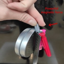 N52 - neodymium magnet - strong disc - 10 mm * 0.5 mm - 100 piecesN52
