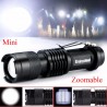 Mini flashlight - super bright - adjustable zoom focus - 2000Lm - CREE Q5 - LEDTorches