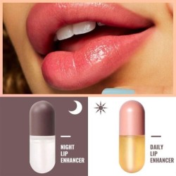 Lips volumizing lipstick - lip gloss - day / night serumLipsticks