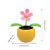 Flip Flap moving flower - solar toySolar