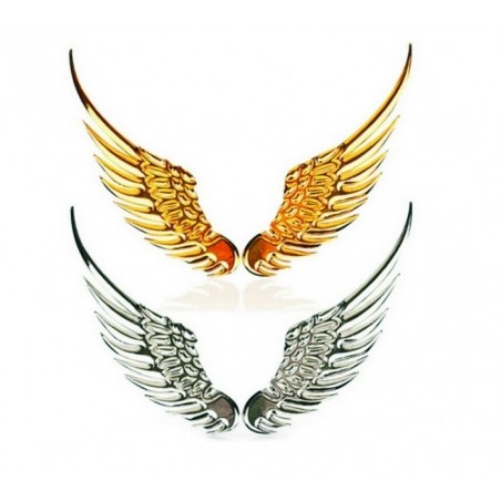 3D metal wings - car / motorcycle sticker - 2 piecesStickers