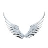 3D metal wings - car / motorcycle sticker - 2 piecesStickers