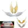 3D metal wings - car / motorcycle sticker - 2 piecesStickers