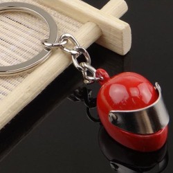 Motorcycle helmet - keychainKeyrings