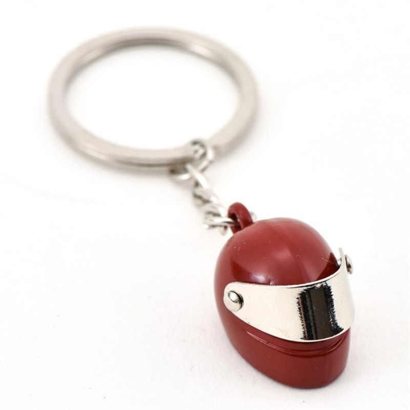 Motorcycle helmet - keychainKeyrings