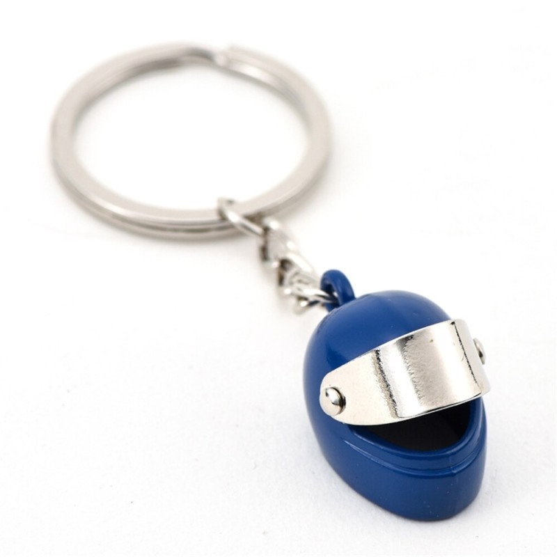Motorcycle helmet - keychainKeyrings