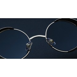 Round metal sunglasses - steampunk / gothic style - UV400 - unisexSunglasses