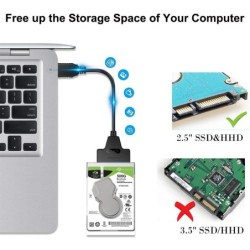 SATA to USB 3.0 / 2.0 / type-C - cable - adapter - 2.5 inch external SSD HDDSSD hard drives
