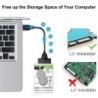 SATA to USB 3.0 / 2.0 / type-C - cable - adapter - 2.5 inch external SSD HDDSSD hard drives