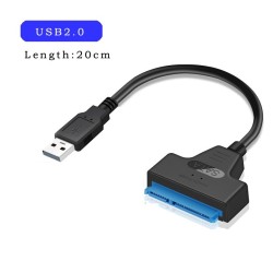 SATA to USB 3.0 / 2.0 / type-C - cable - adapter - 2.5 inch external SSD HDDSSD hard drives