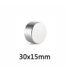 N35 - neodymium magnet - round cylinder - 30mm * 15mmN35