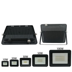 LED floodlight - outdoor reflector - ultra thin - waterproof - 220V / 110V - 10W - 20W - 30W - 50W - 100WFloodlights