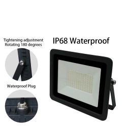 LED floodlight - outdoor reflector - ultra thin - waterproof - 220V / 110V - 10W - 20W - 30W - 50W - 100WFloodlights