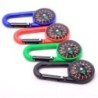 Plastic pocket compass - hook keyringKeyrings