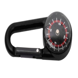 Plastic pocket compass - hook keyringKeyrings