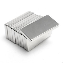 N50 - neodymium magnet - super strong rectangle block - 20mm * 10mm * 2mm - 10 piecesN50