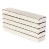 N52 - neodymium magnet - super strong rectangular block - 40mm * 10mm * 4mm - 5 piecesN52