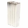 N52 - neodymium magnet - super strong rectangular block - 40mm * 10mm * 4mm - 5 piecesN52
