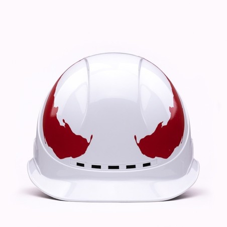 Safety helmet - breathable - with reflective tape - construction / engineering - safety workSafety & protection