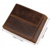 Elegant men's wallet - genuine cow leatherWallets